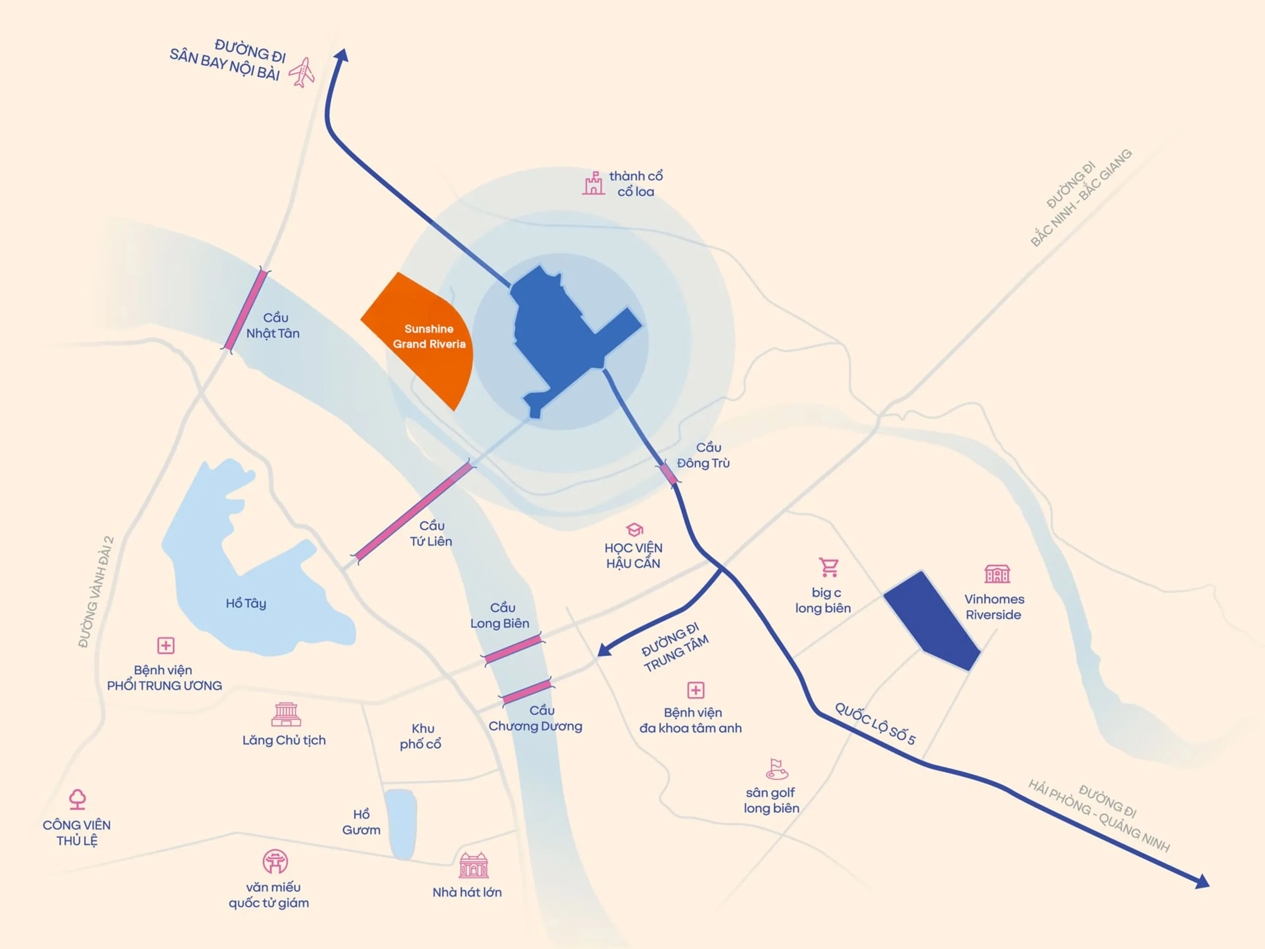 Vị trí The Grand Riveria