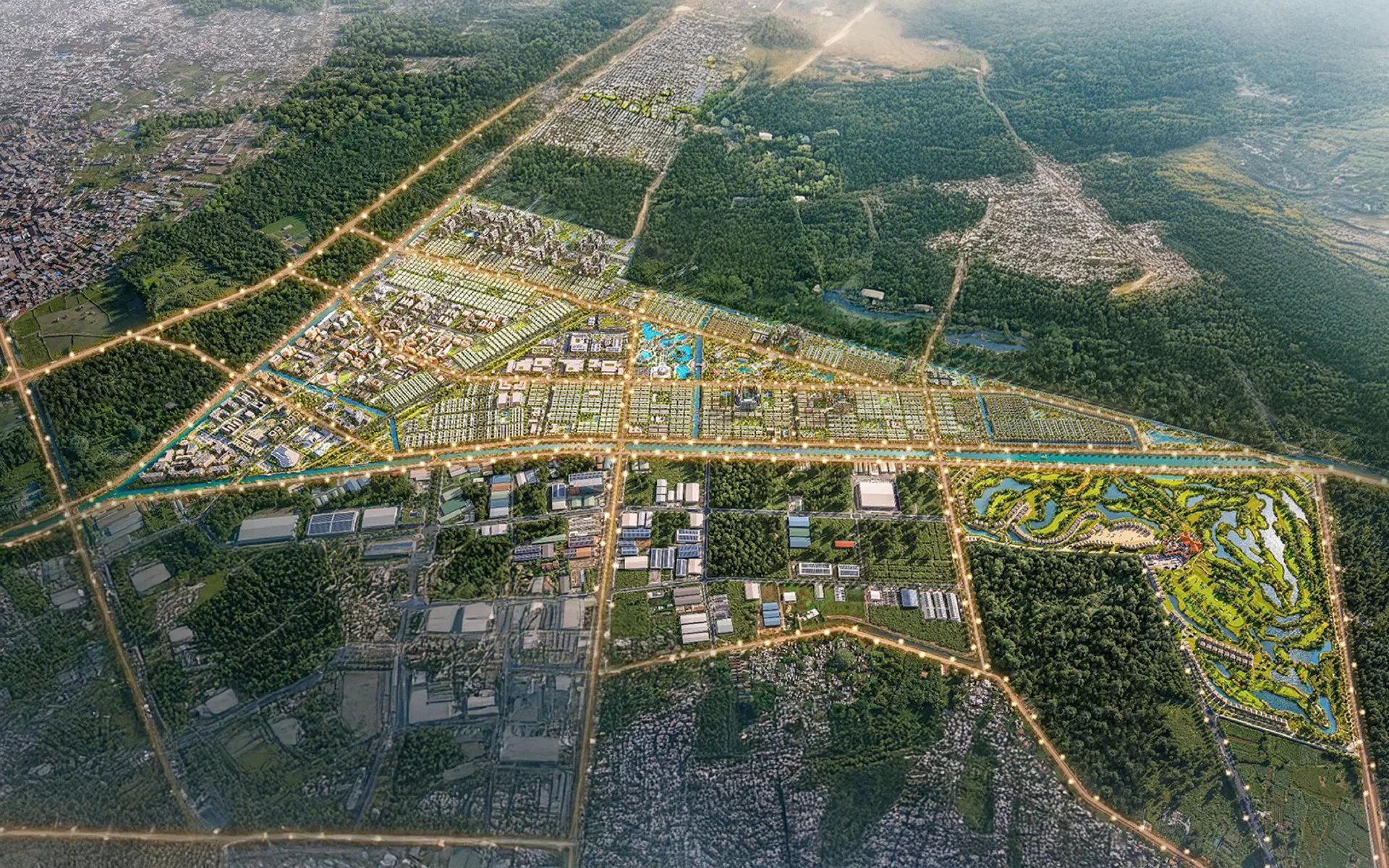 Tổng quan khu đô thị Vinhomes Saigon Park tại Hóc Môn
